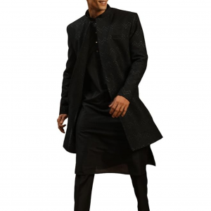 Men's Viscose Sherwani Set | Imported Fabric Designer Indowestern, Kurta And Pant style Pyjama Set