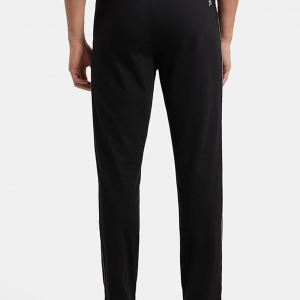 Men's Super Combed Cotton Rich Regular Fit Mid Rise Trackpants with Side Pockets