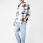 Men's Loose Baggy Fit Washed Jeans Non-Stretchable